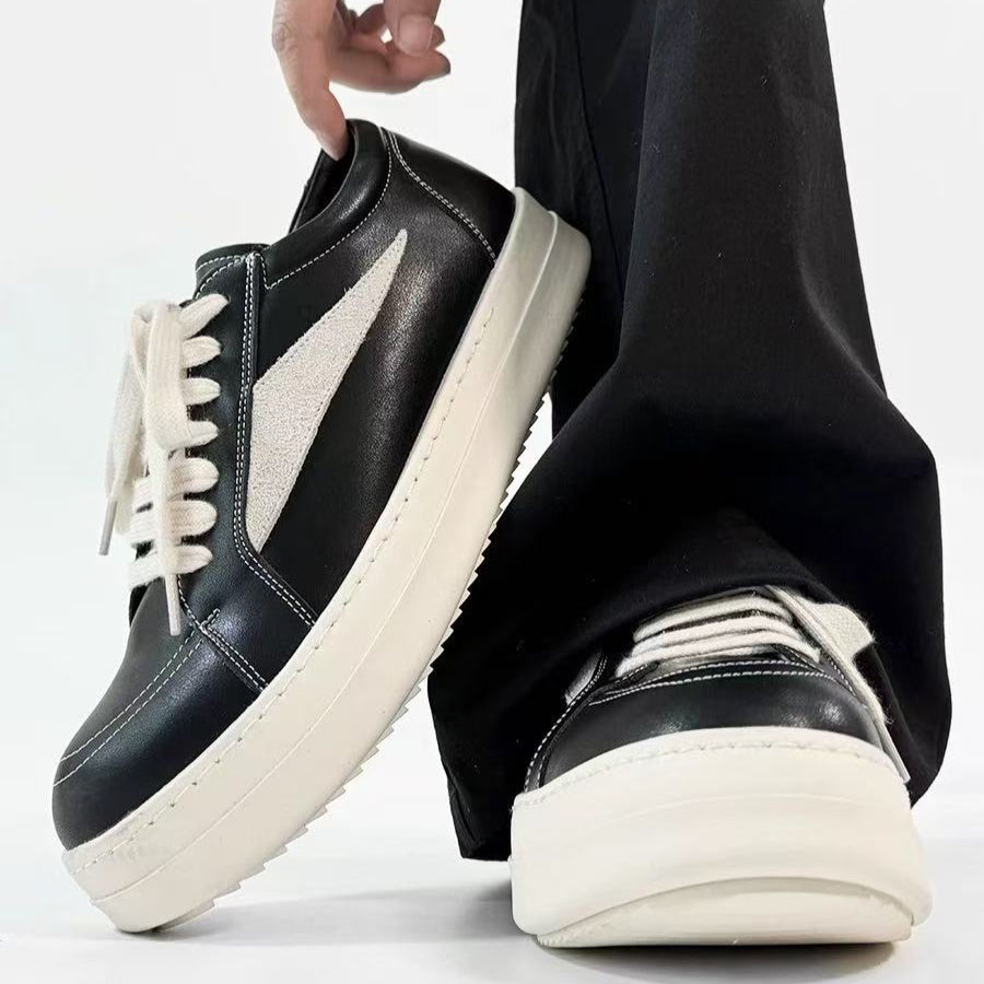 Trendy inverted triangle casual German training minimalist derby shoes