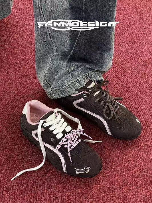 Dachshund Vintage Racing Shoes